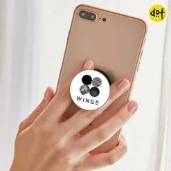 Alternative view of Wings - Kpop  - Dot Socket - Mobile Grip Holder