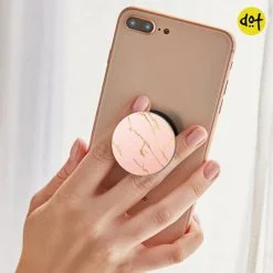Alternative view of Rose Marble - Dot Socket - Mobile Grip Holder