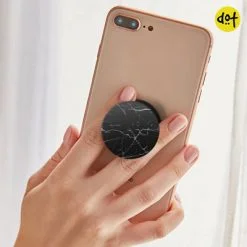 Alternative view of Dark Marble - Dot Socket - Mobile Grip Holder