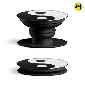 Yin Yang - Dot Socket - Mobile Grip Holder - Image 3