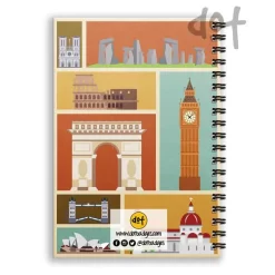 Alternative view of Buy The Ticket Take The Ride - Diary - A5 Notebook