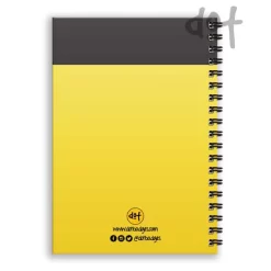 Alternative view of Caution Mera Notes Copy Karega Toh Fail Ho Jayega - Diary - A5 Notebook