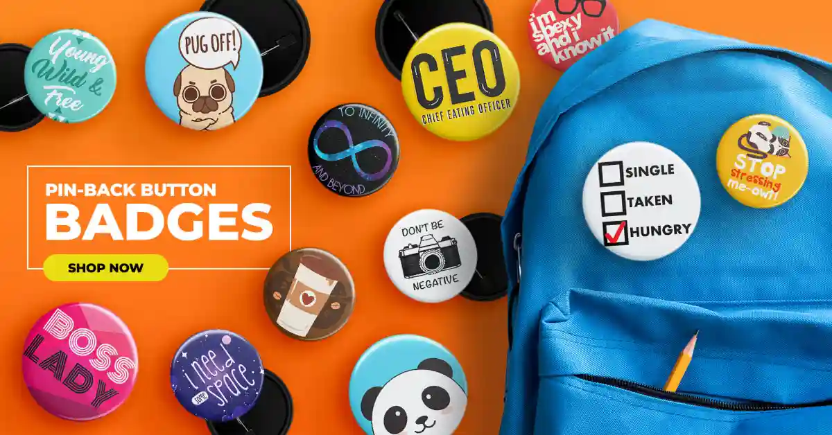 Online Pin Badge Makers - Custom Printed Badges