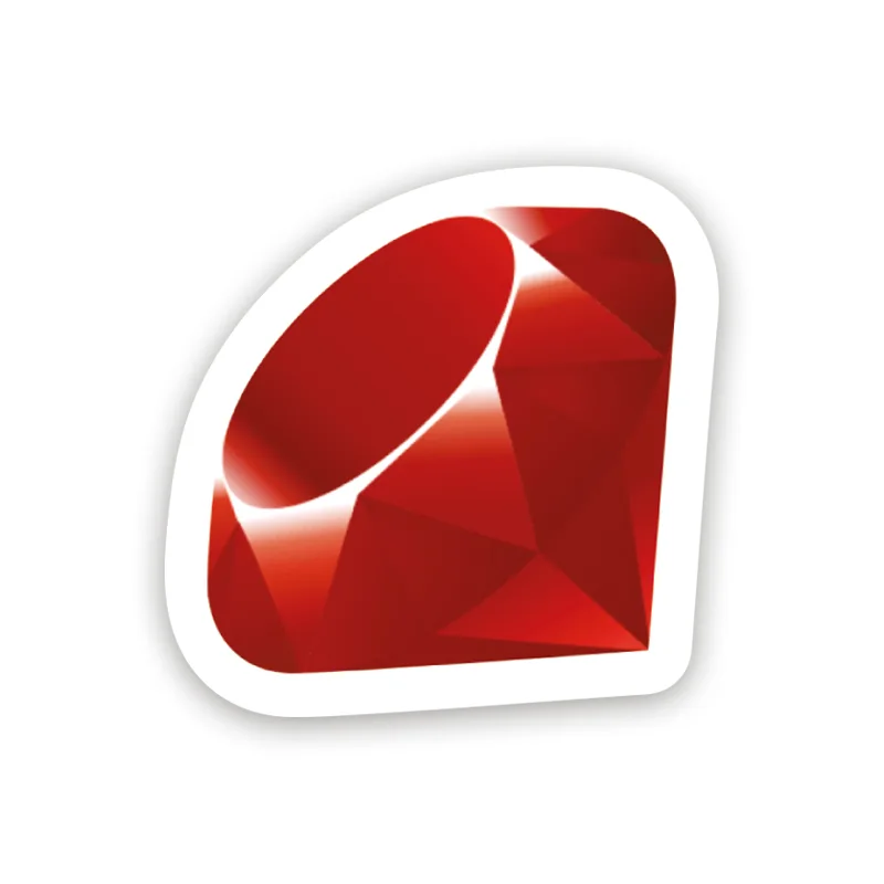 Ruby - Laptop Sticker