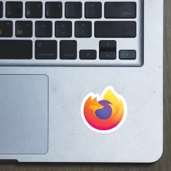 Alternative view of Mozilla Firefox - Laptop Sticker