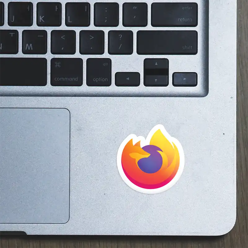Mozilla Firefox - Laptop Sticker - Image 2