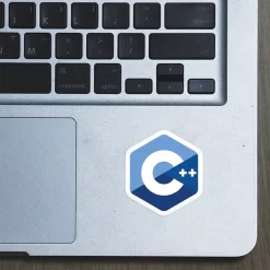 Alternative view of C ++  - Sticker