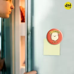 Alternative view of Naan Of Your Business - Fridge Magnet