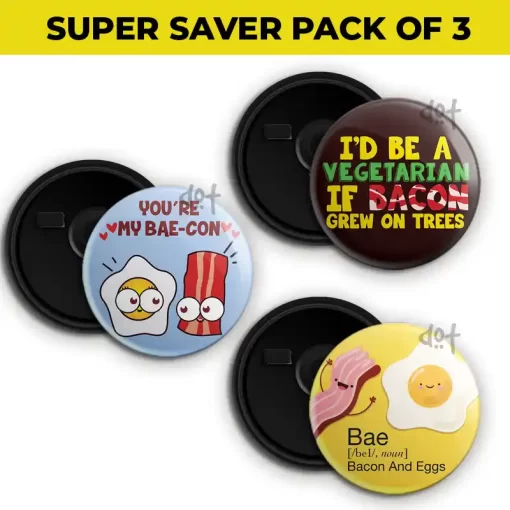 Fridge Magnet Combo 3 - Pack of 3