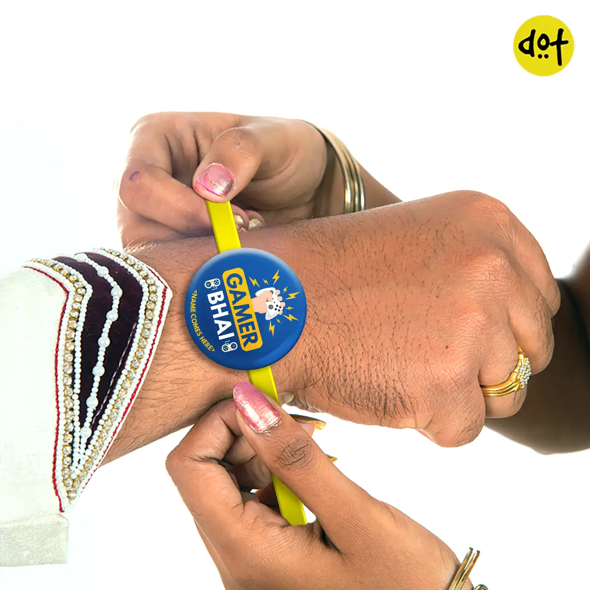 Gamer Bhai - Customised Rakhi for Rakshabandhan - Image 3