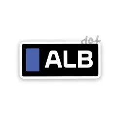 Alternative view of Alex Albon and Nicholas Latifi Pack of 2 - Sticker