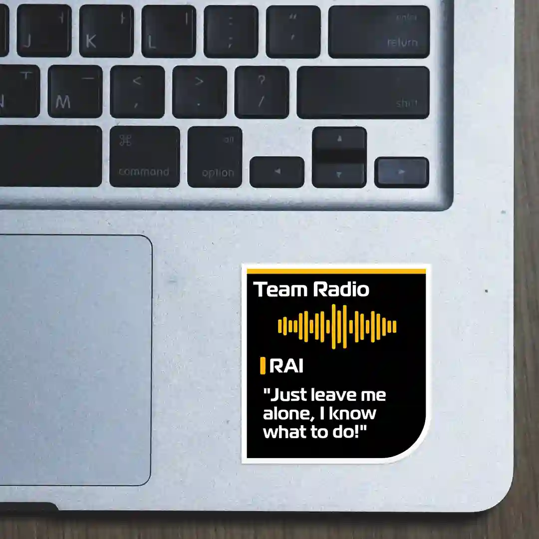 Team Radio R?ikk?nen - Sticker - Image 2