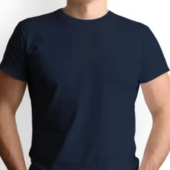 Basic Navy Blue - Crew Neck - T-shirt