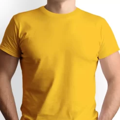 Basic Sunny Yellow - Crew Neck - T-shirt