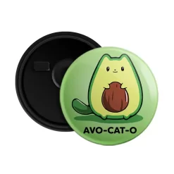 Avo-Cato-O - Fridge Magnet