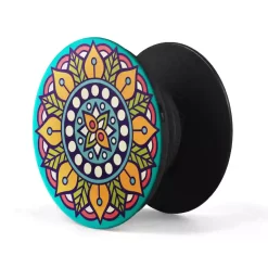 Blue Moon Mandala - Dot Socket - Mobile Grip Holder