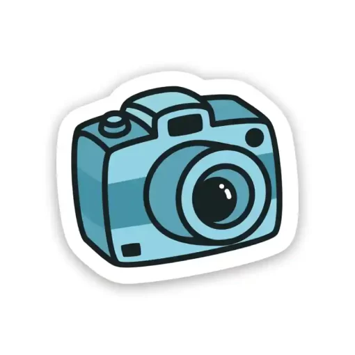 Camera Photography - Laptop Sticker