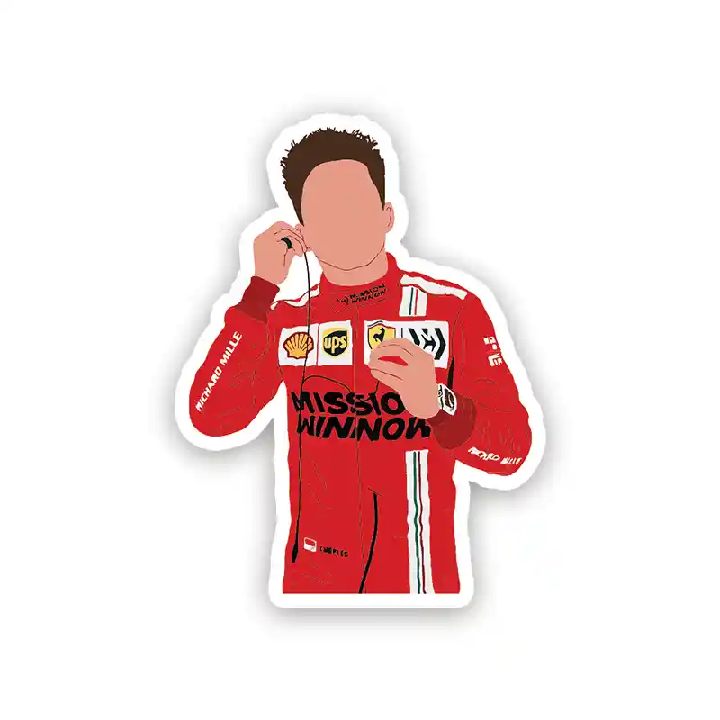 Charles Lecrlerc - Sticker