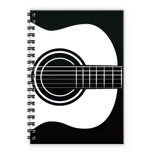 Guitar - Diary - A5 Notebook