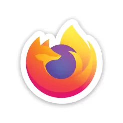 Mozilla Firefox - Laptop Sticker