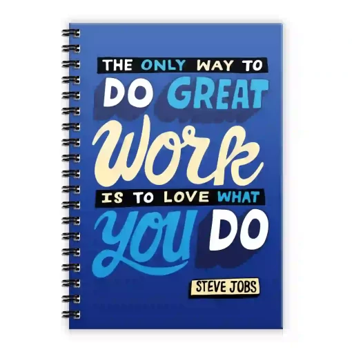 Steve Jobs - Diary - A5 Notebook