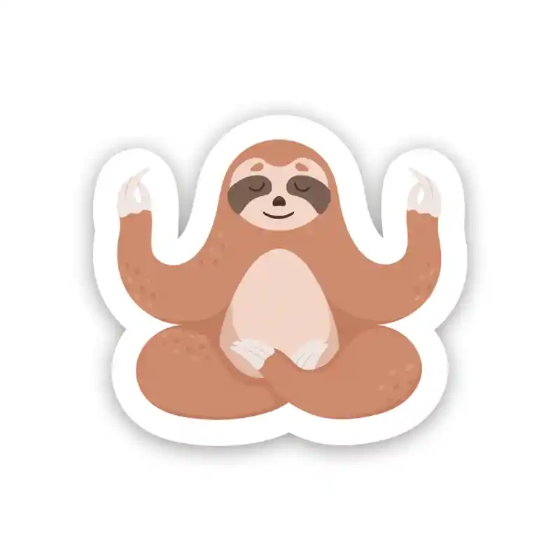 Sloth - Laptop Sticker