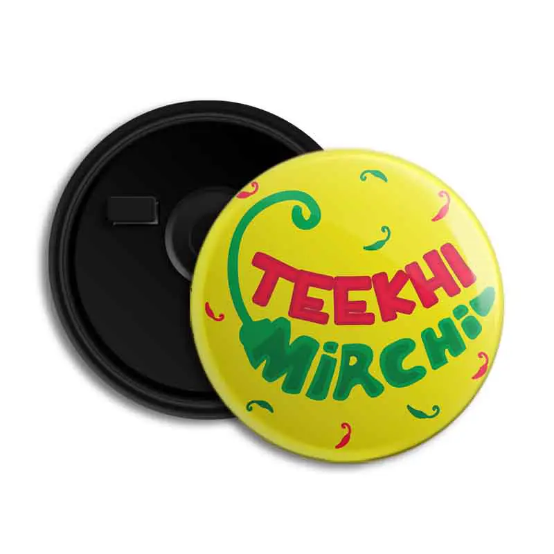 Teekhi Mirchi - Fridge Magnet - Dot Badges