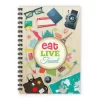 Eat Live Travel - Diary - A5 Notebook