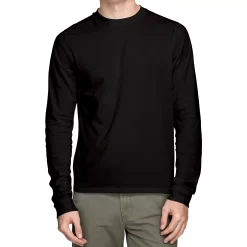 Alternative view of Basic Black  - Long Sleeve - T-shirt