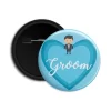 Groom - Wedding Button Badges