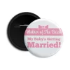 Mother of The Bride - Wedding Button Badges