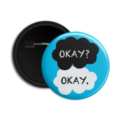 Okay? Okay - Pin-back Button Badge