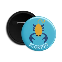Scorpio - Zodiac - Pin-back Button Badge