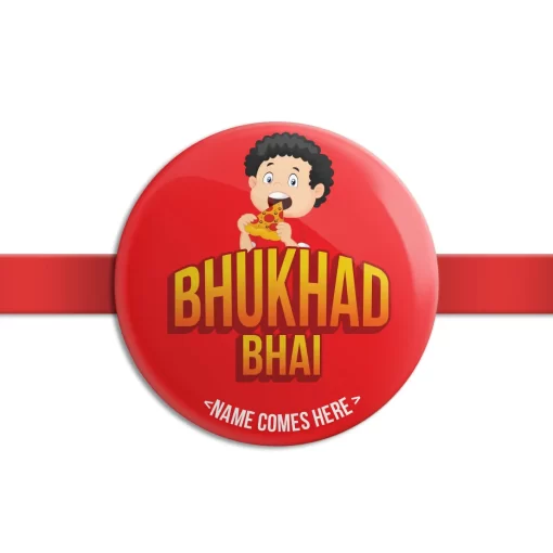 Bhukhad Bhai - Customised Rakhi for Rakshabandhan