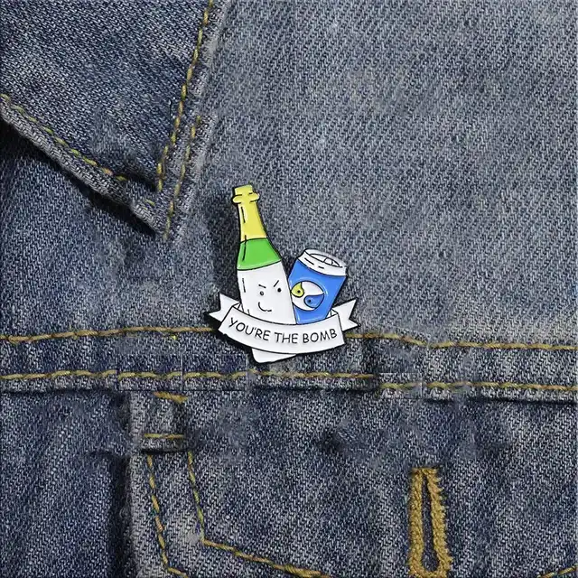 You're the Bom - Brooch Enamel Pin - Image 3