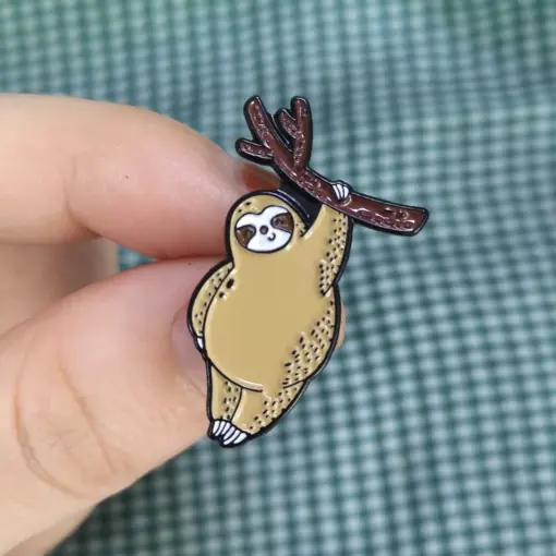 Sloth - Brooch Enamel Pin