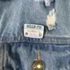 Hello I'm Alergic to People - Brooch Enamel Pin
