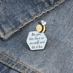 Alternative view of Bee You - Brooch Enamel Pin