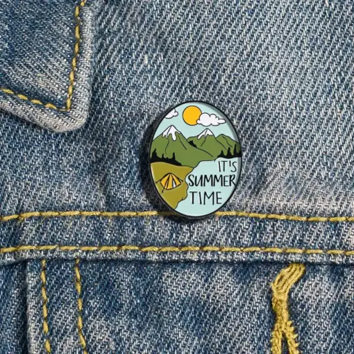It's Summer Time - Brooch Enamel Pin