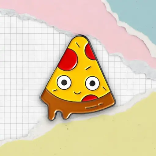 Pizza - Brooch Enamel Pin