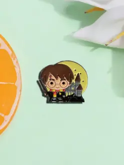 Alternative view of Harry - Brooch Enamel Pin