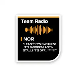 Team Radio  - Lando
