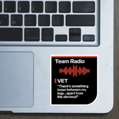 Alternative view of Team Radio - Vettel Something Between My Legs