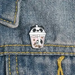 Panda Boba - Brooch Enamel Pin