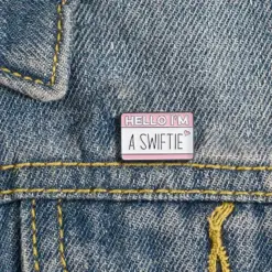 Hello I'm A Swiftie - Brooch Enamel Pin