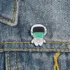 Spaceman Care - Brooch Enamel Pin