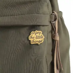 Alternative view of Enjoy The Little Things - Brooch Enamel Pin
