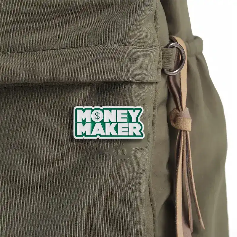 Money Maker - Brooch Enamel Pin - Image 2