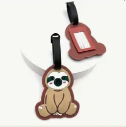 Alternative view of Luggage Tag - Sloth Cute
