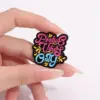 Positive Vibes Only - Brooch Enamel Pin